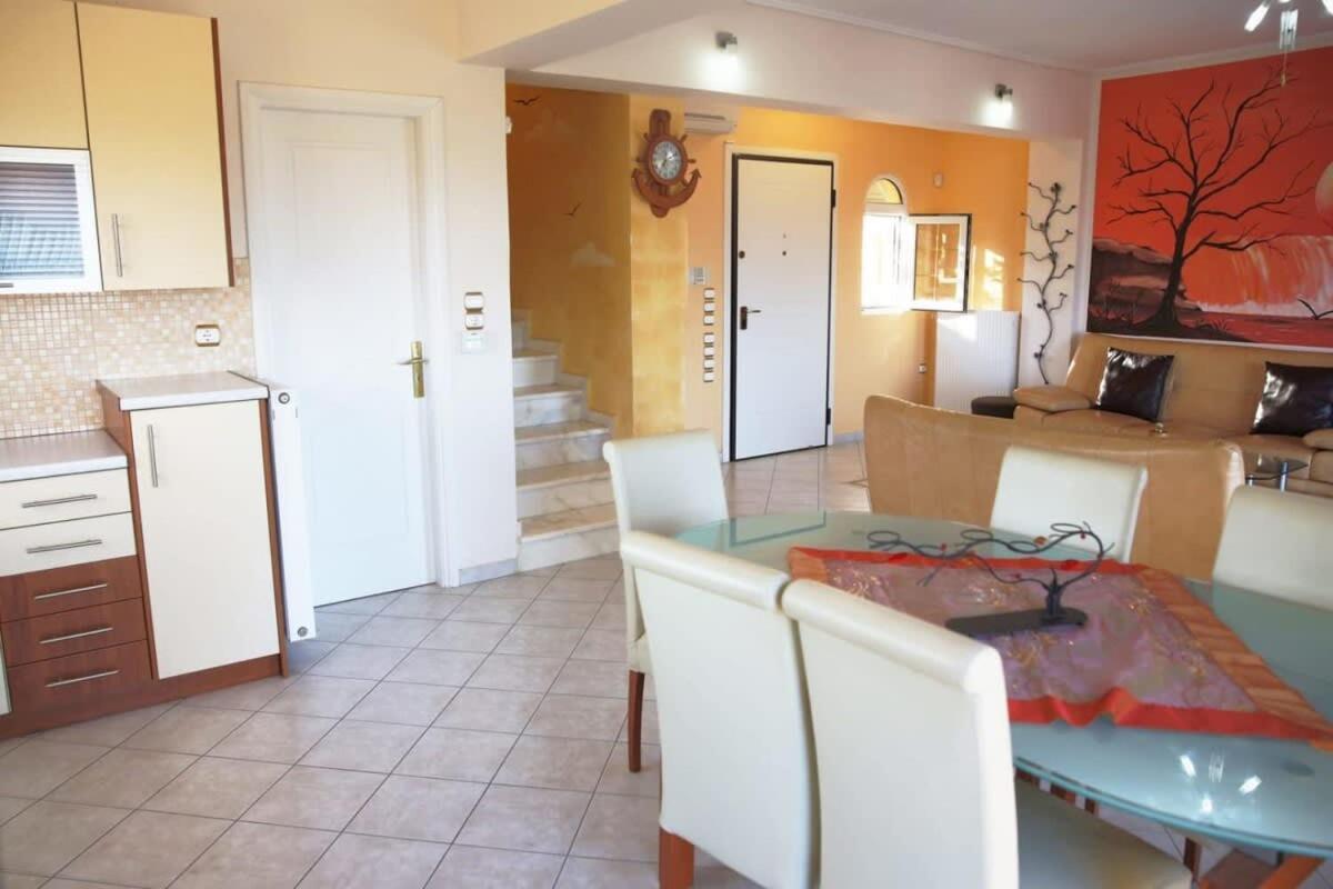 Schinias Bright Spacious Maisonette-Panoramic View Marathon  Exterior photo