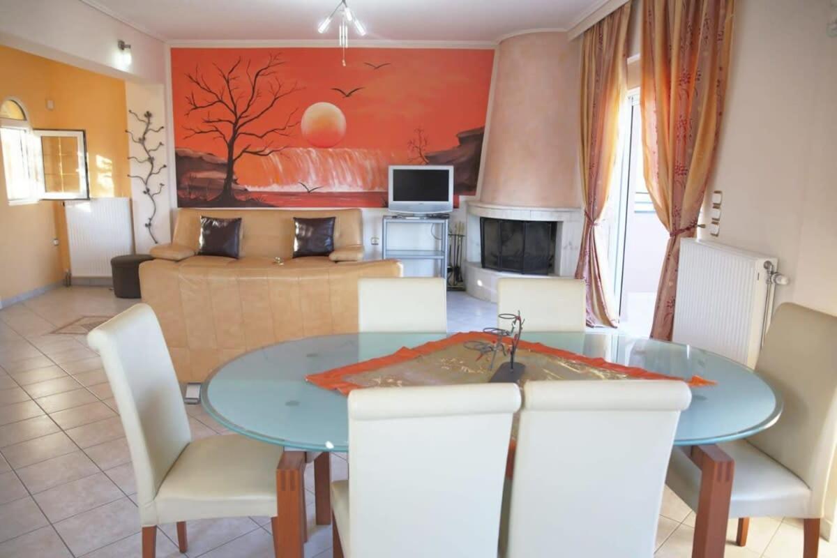 Schinias Bright Spacious Maisonette-Panoramic View Marathon  Exterior photo