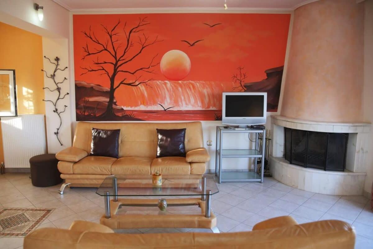 Schinias Bright Spacious Maisonette-Panoramic View Marathon  Exterior photo