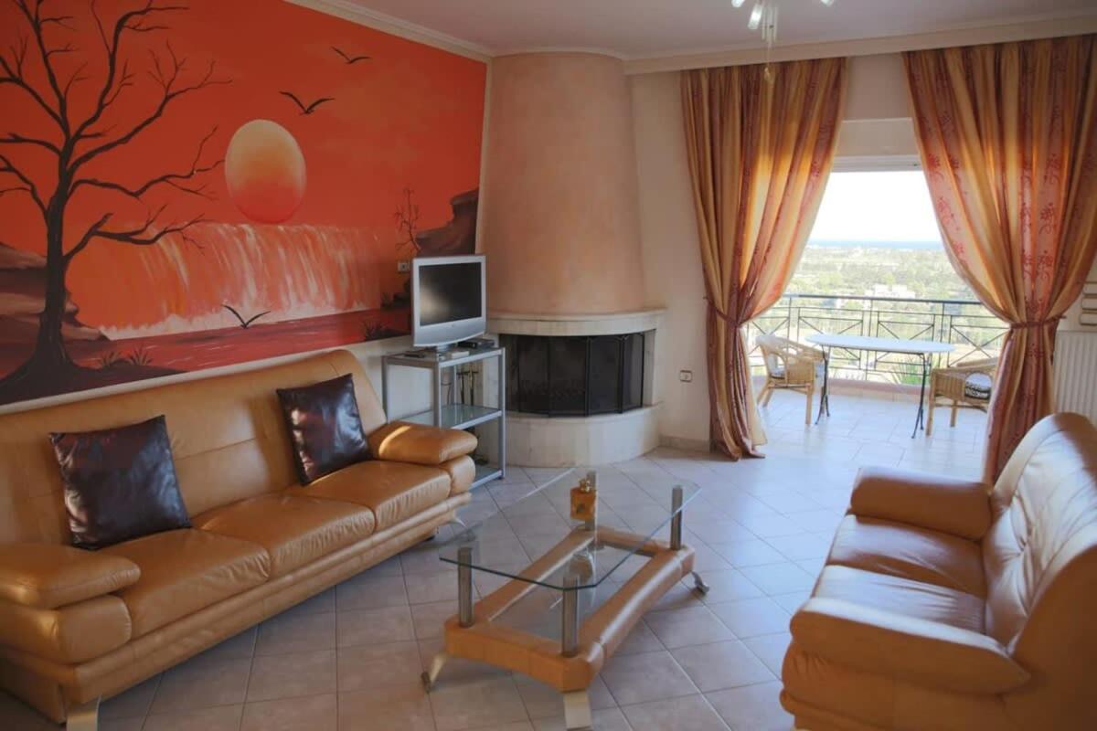 Schinias Bright Spacious Maisonette-Panoramic View Marathon  Exterior photo
