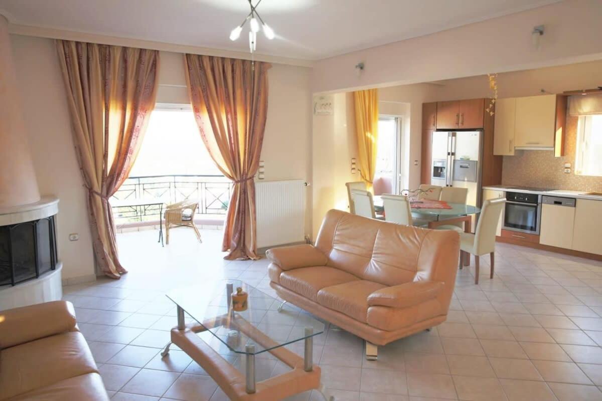 Schinias Bright Spacious Maisonette-Panoramic View Marathon  Exterior photo